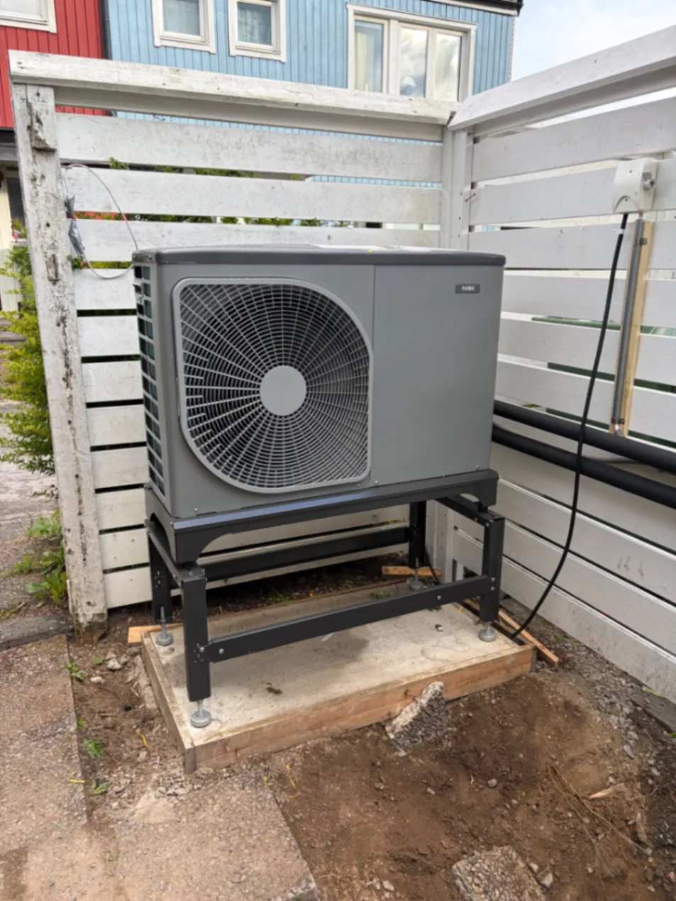Värmepump installerad av Nordisk VVS & Energiteknik